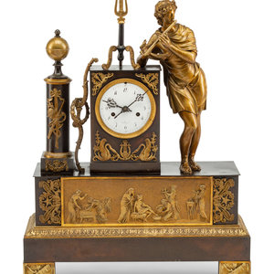 A Louis Philippe Gilt and Patinated