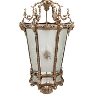 A Large Neoclassical Style Silvered