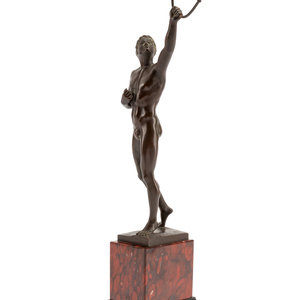 A Grand Tour Bronze Figure of an 35210e