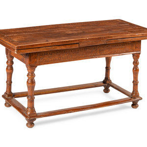 A Spanish Baroque Walnut Table 17th 18th 352119