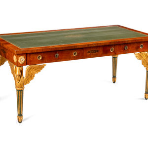 An Austrian Empire Style Fruitwood