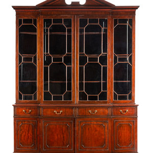 A George III Mahogany Breakfront 352189