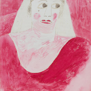 Lee Godie
(American, 1908–1994)
Portrait