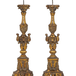 A Large Pair of  Italian Baroque