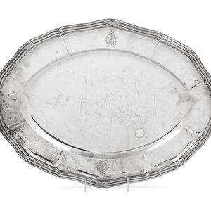 A Continental Silver Tray
First