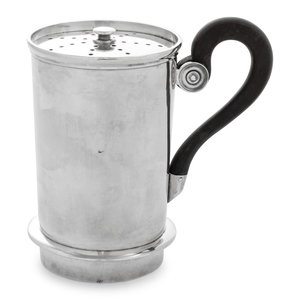 A French Silver Tea Strainer
Maker's