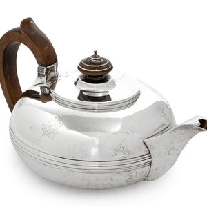 A George III Silver Teapot
Maker's