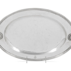 An American Silver Serving Platter Dominick 3524b1