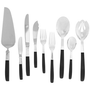 An American Silver and Nylon Flatware 3524be