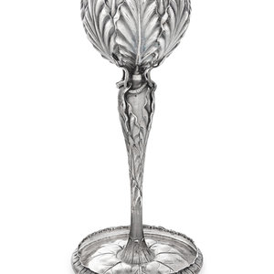 An American Silver Vase Late 19th Early 3524c5
