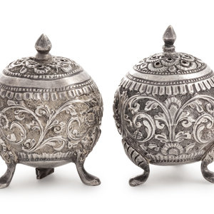A Pair of Southeast Asian Silvered 3524d9