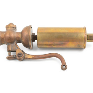 A Brass Steam Whistle
19th Century
with