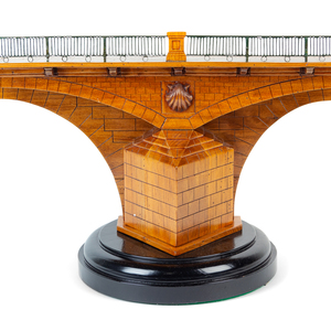 A Stained Beech Model of a Bridge 352518