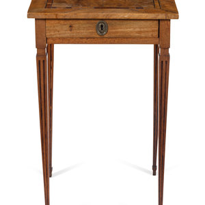 A Directoire Fruitwood Side Table Late 35254d
