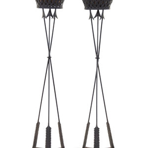 A Pair Empire Style Cast Metal 352562