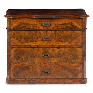 An Italian Walnut Chest of Drawers 19th 35255a