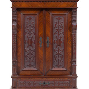 A Renaissance Revival Carved Walnut 35255c