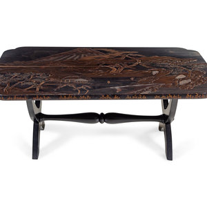 A Japanese Export Lacquered Wood 3525bd