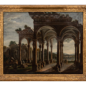 Italian School 18th 19th Century Capriccio 352621