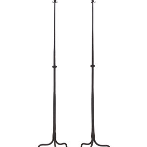 A Pair of Spanish Wrought Iron