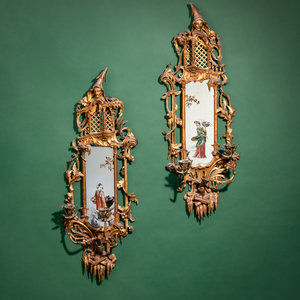A Pair of Chinese Chippendale Giltwood 3526b3