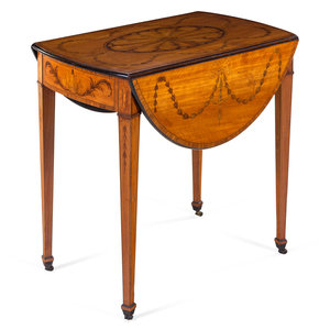 A George III Adam Style Marquetry 3526bd