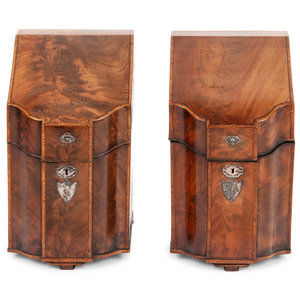 A Pair of George III Tulipwood 3526be