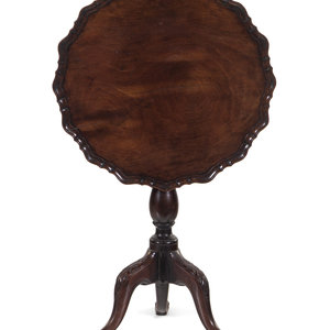 A George III Mahogany Tilt-Top