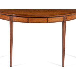 A George III Satinwood Console 3526bb