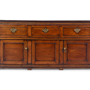 A George III Elm Sideboard Cabinet Circa 3526c2