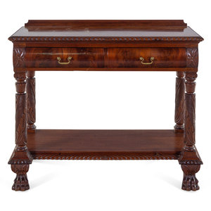 A Classical Mahogany Server Mid 19th 3526f8