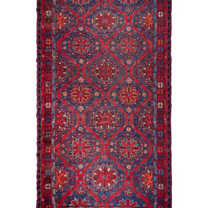 A Caucasian Soumak Wool Rug Circa 35270a
