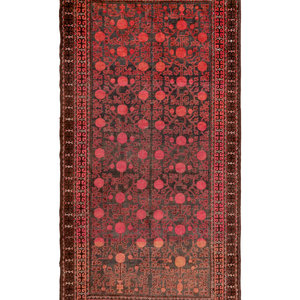 A Samarkand Khotan Wool Rug Circa 35270b