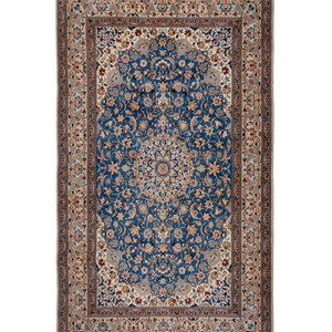 A Nain Wool Rug Second Half 20th 35271f