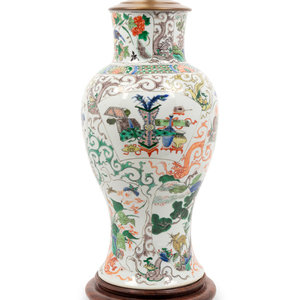 A Chinese Famille Verte Porcelain 352734