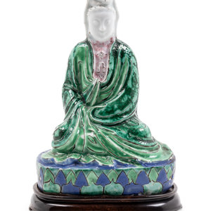 A Chinese Famille Verte Figure 352745