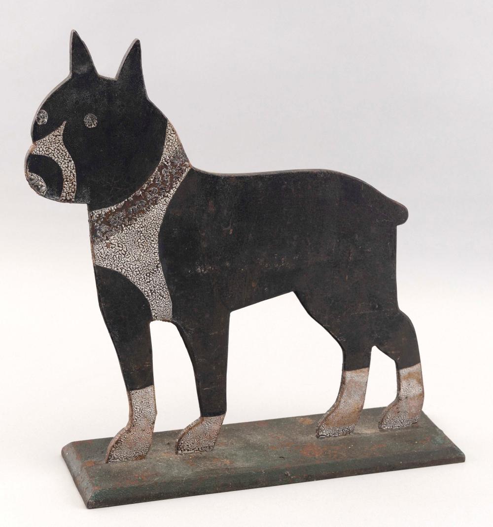 CAST IRON TERRIER DOORSTOP LATE