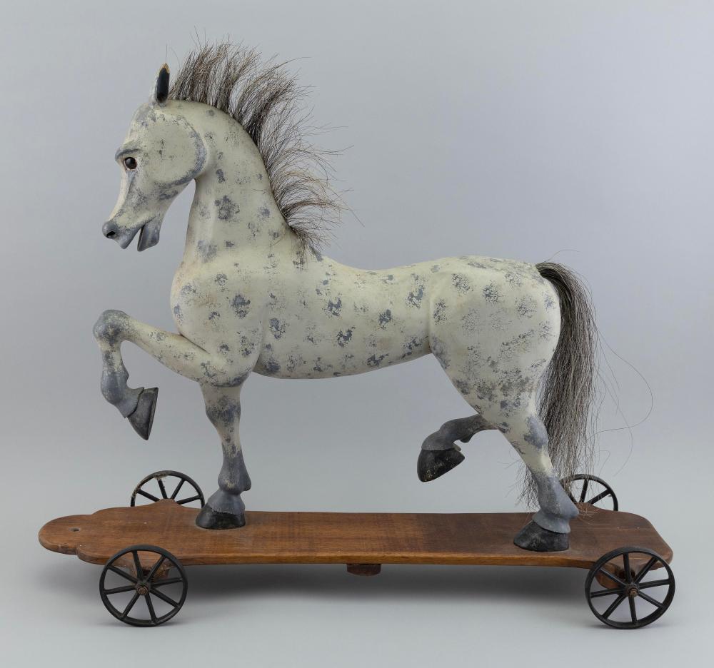 OWEN REYNOLDS WOODEN HORSE PULL 3527c4