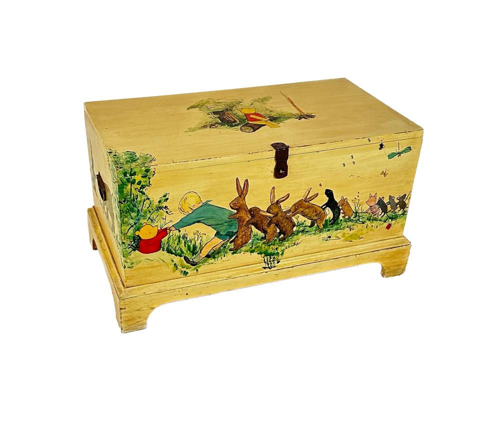 "WINNIE-THE-POOH"-THEMED TOY CHEST