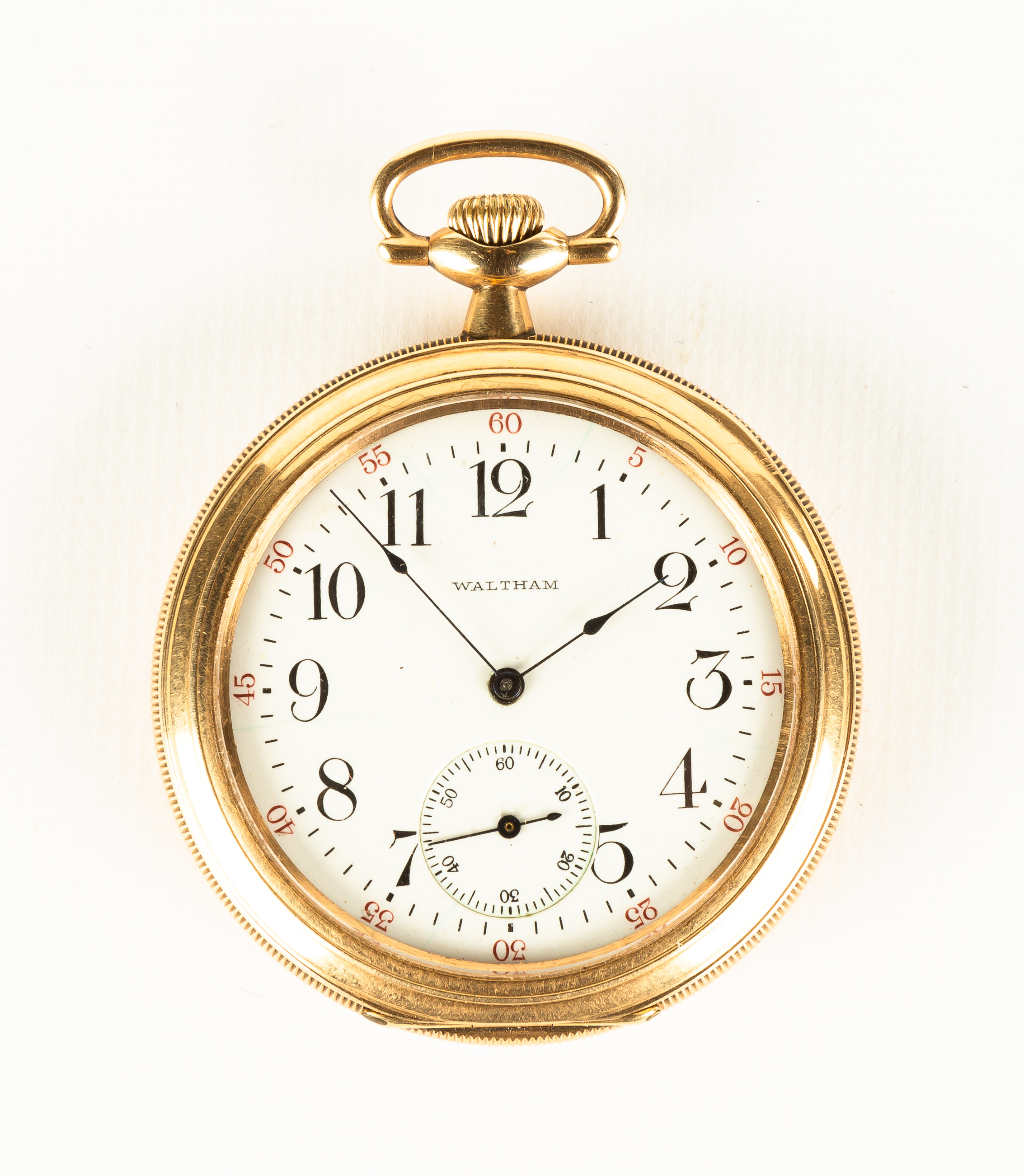 WALTHAM GOLD POCKET WATCH 15 jewel  35290c