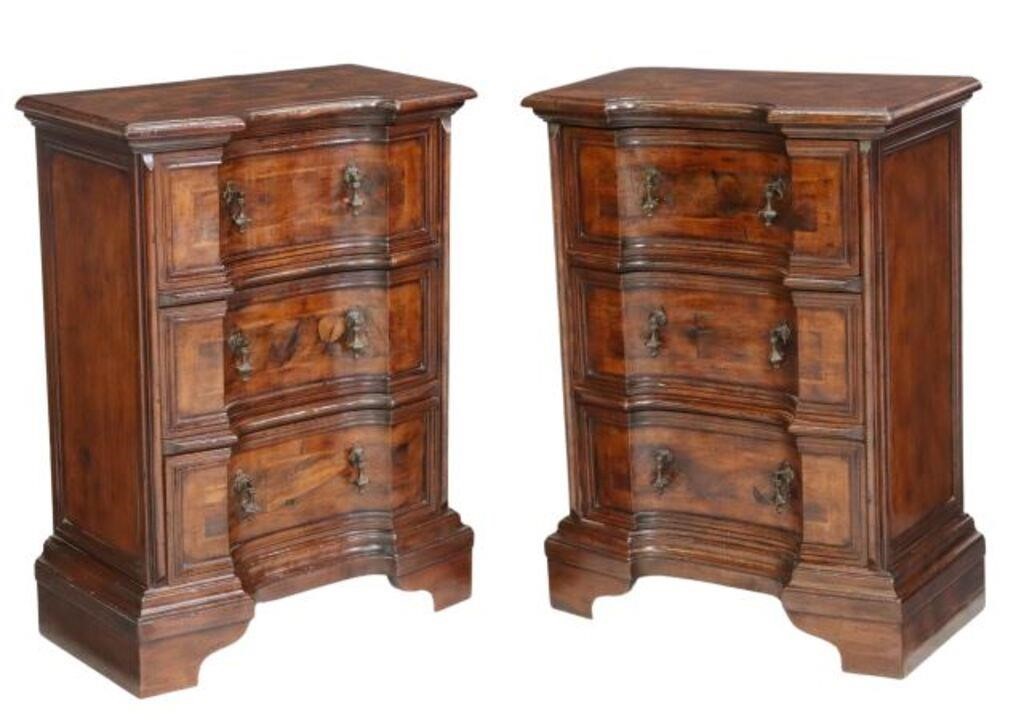 (2) ITALIAN BAROQUE STYLE BEDSIDE