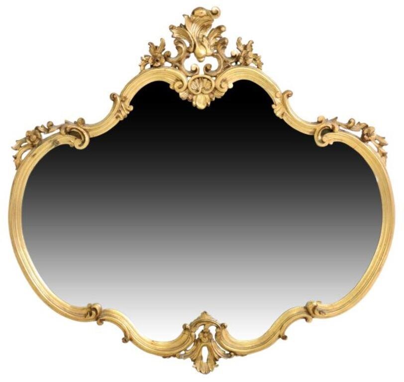 LOUIS XV STYLE GILTWOOD SCROLLED