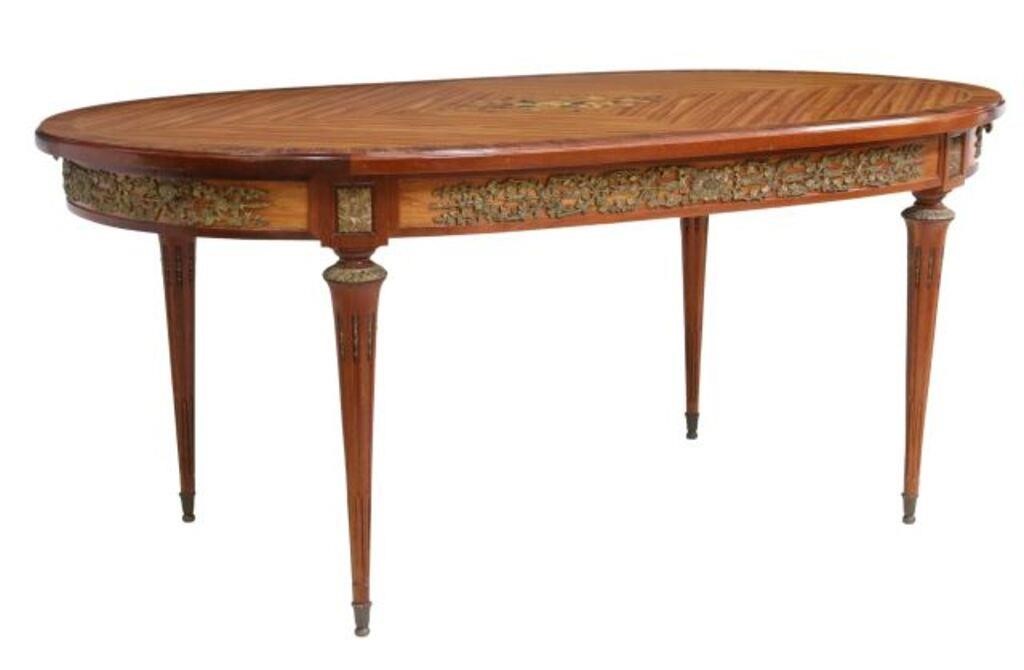 FRENCH LOUIS XVI STYLE MARQUETRY 3550d2