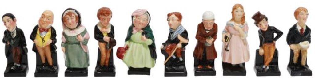 (10) ROYAL DOULTON CHARLES DICKENS FIGURES(lot