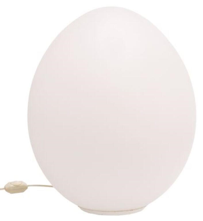 MODERN LAUREL (ATTRIB.) EGG-SHAPED TABLE