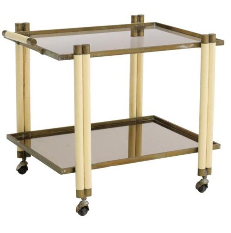 ITALIAN MODERN TWO-TIER SERVICE BAR