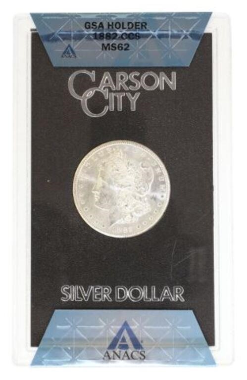 US 1882 GSA CARSON CITY SILVER 3552d2