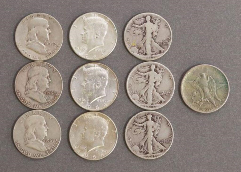  143 US PRE 1965 HALF DOLLARS  355300