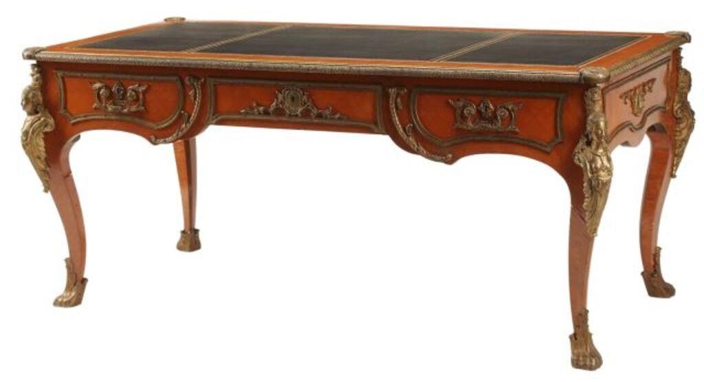 LOUIS XV STYLE ORMOLU MOUNTED BUREAU 355390