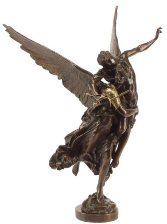 AFTER MERCIE GILT PATINATED BRONZE 355417